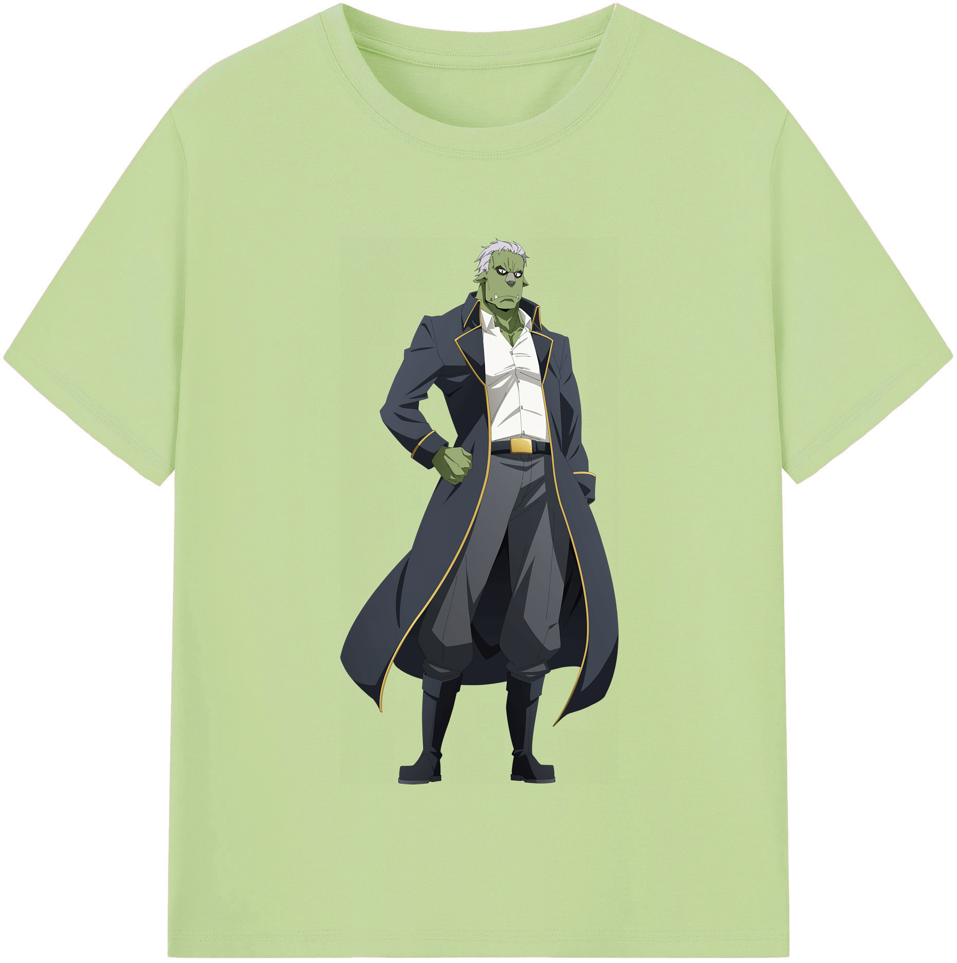 （画像用） 転スラ Regarding Reincarnated to Slime 綿100％半袖Tシャツ（フロントプリント）